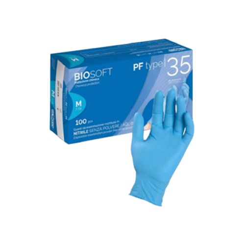 Biosoft Darni - guanto nitrile azzurro
