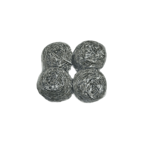 S253- Spugna acciaio tonda 60gr.